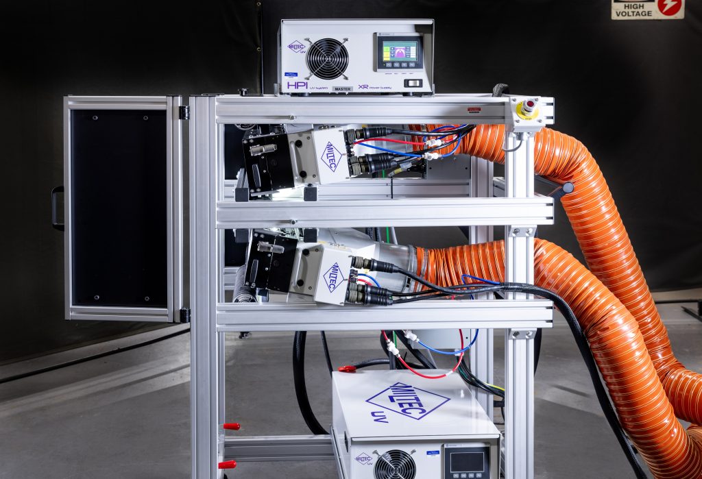 Systèmes de polymérisation UV avec lampe à arc HPI